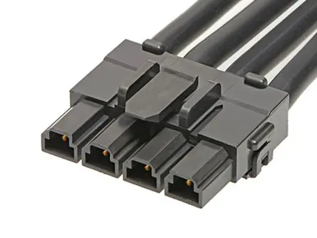 Produktfoto 1 von Molex 4 36924 Kabel assembliert Mini-Fit Sr. 4 / Mini Fit Sr Buchse / Buchse, 0.15 m