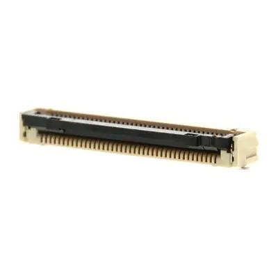 Produktfoto 1 von Molex 502790 ZIF, Oberfläche gewinkelt FFC-Steckbrücke, 40-polig Stecker / 1-reihig, Raster 0.5 mm, Leiterplatte