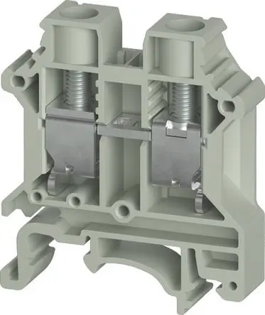 Produktfoto 1 von Wieland Anschlussklemmenblock DIN-Schiene 1 Grau, 10mm², 1000V Schraubbefestigung
