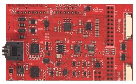 Produktfoto 1 von Infineon XENSIV™ MEMS microphones Evaluierungskit Entwicklungstool Sensor