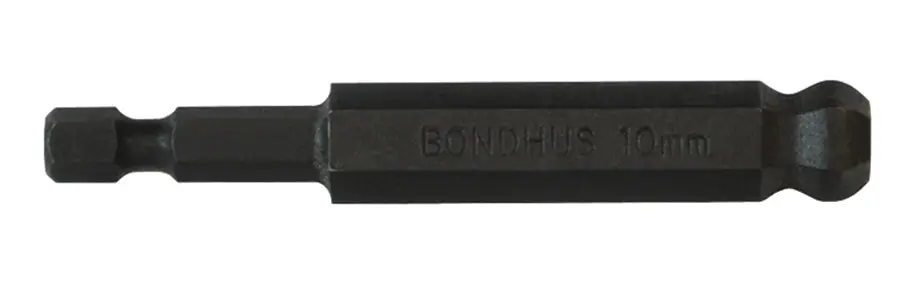 Produktfoto 1 von Bessey 1/4 in 12 mm Sechskant Sechskant-Bit, Sechskant Stahl, 1-teilig, 76 mm