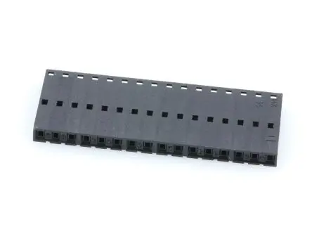 Produktfoto 1 von Molex 50-57 Buchse Gehäuse 2.54 mm, 16-polig / 1-reihig Vertikal, Platine