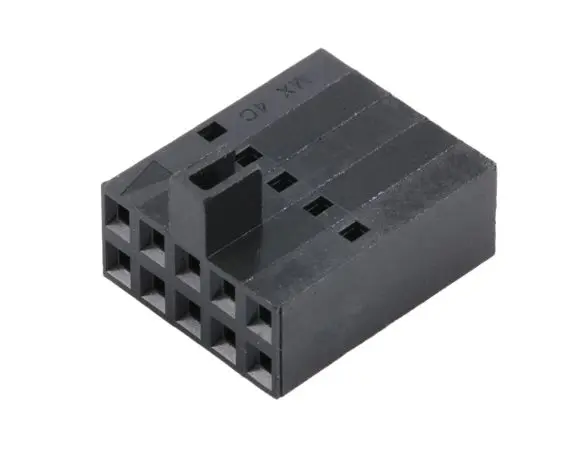 Produktfoto 1 von Molex 70450 Buchse Steckverbindergehäuse 2.54 mm, 10-polig / 2-reihig Gerade
