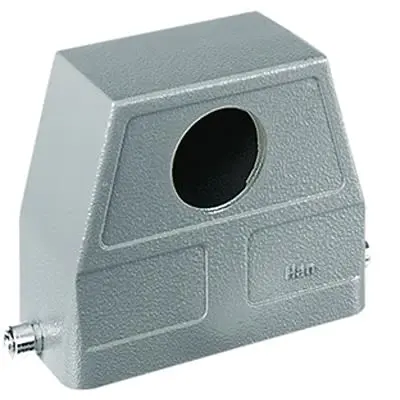 Produktfoto 1 von HARTING Han B Haube Einhebel 1, Kabel 16B Verriegelungshebel, IP65, IP66, IP67