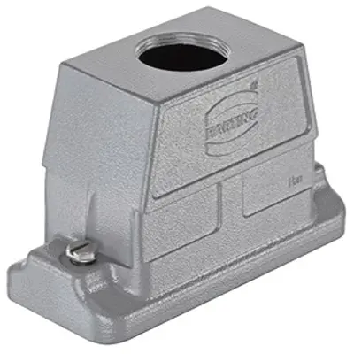 Produktfoto 1 von HARTING Han HP Direct B Haube Schraubbefestigung, Kabel 16B Haube, IP66, IP68, IP69, IPx9K