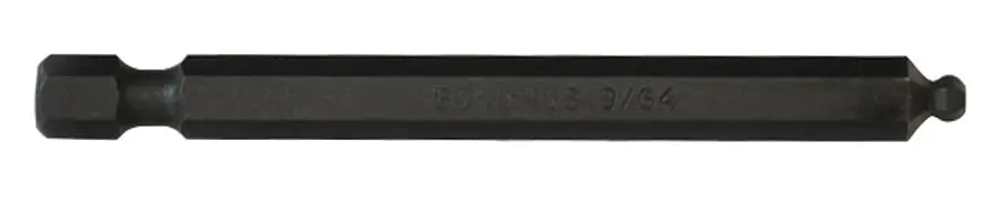 Produktfoto 1 von Bessey 1/4 in 9/64 in Sechskant Sechskant-Bit, Sechskant Stahl, 1-teilig, 76 mm