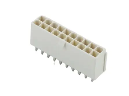 Molex 87427 Leiterplattenleiste Vertikal, 20-polig / 2-reihig, Raster 4.20 mm Raster Durchsteckmontage, Kabel-Platine,