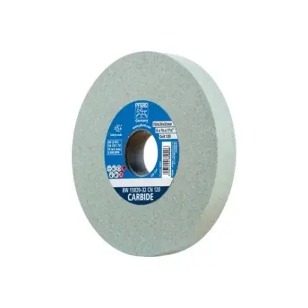 Produktfoto 1 von PFERD Rüggeberg France CARBIDE Schleifscheibe, Korngröße 120 Siliziumkarbid, 150 mm x 32 mm, 35 m/s