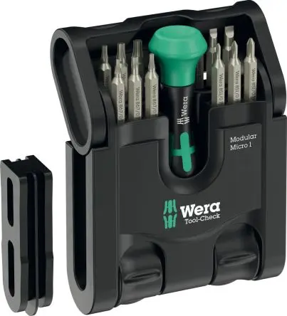 Produktfoto 1 von Wera Ratsche Lobular Sechskant-Schraubenschlüsselsatz TX 3 x 30 mm, Länge 115mm, 21-teilig