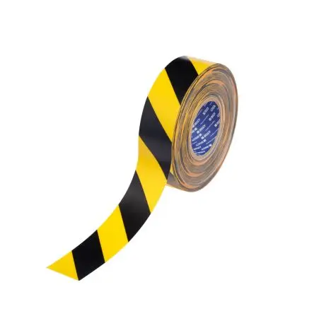 Produktfoto 1 von Brady PE Sicherheitsband Schwarz, Gelb Typ Markierungsband, Stärke 0.56 mm, 2Zoll x 100 ft