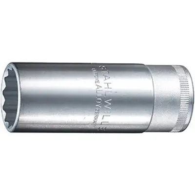 Produktfoto 1 von STAHLWILLE 1/2 in Bi-Hex Buchse SW 22 mm Vierkant x 83.00 mm