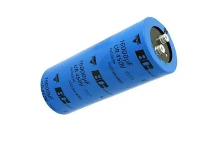 Produktfoto 1 von Vishay 102 PHR-ST Klemme Elektrolytkondensator 10000 μF ± 20 % / 250V, Ø 76 mm x 105 mm, 85 °C