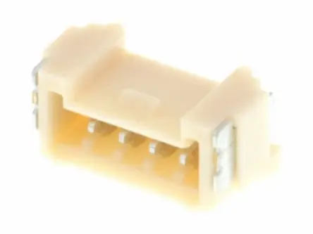 Produktfoto 1 von Molex 504194 Leiterplattenleiste Vertikal, 4-polig / 1-reihig, Raster 1.25 mm Raster Oberfläche, Kabel-Platine,
