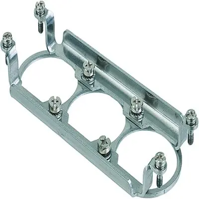 Produktfoto 1 von HARTING Han HPR Rahmen, Buchse/Stecker, M3, 104 x 44.3 x 14.5 mm