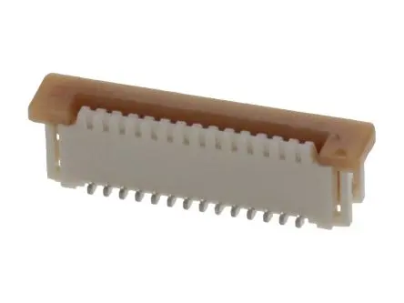 Produktfoto 1 von Molex Slider, Oberfläche Vertikal FPC-Steckverbinder, 14-polig, Raster 1 mm, SMD