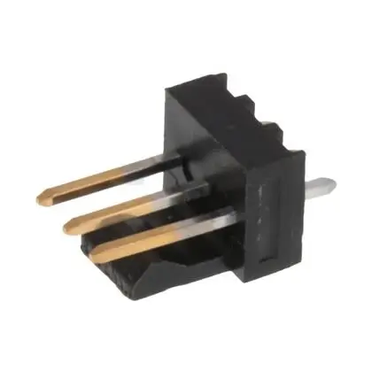 Produktfoto 1 von Molex 171856 Leiterplattenleiste Vertikal, 3-polig / 1-reihig, Raster 2.54 mm Raster Oberfläche, Kabel-Platine,