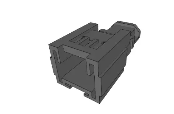 Produktfoto 1 von Molex 98822 Serie Steckverbindergehäuse Polybutylenterephthalat, Stecker, Gerade, 3-polig, Steckverbindergehäuse