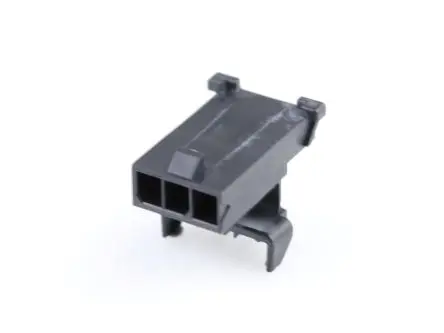 Produktfoto 1 von Molex 200875 Stecker Steckverbindergehäuse 3 mm, 3-polig / 1-reihig Gerade, Frei hängend