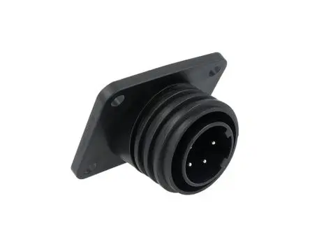 Bulgin EXP Series Industrie-Rundsteckverbinder Buchse 10-polig Buchse 10A Frontplattenmontage IP68