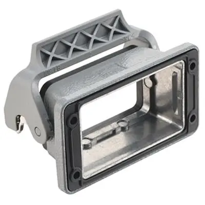 Produktfoto 1 von HARTING Han B Gehäuse Einhebel 1, Hinten 10B Anbaugehäuse, IP65