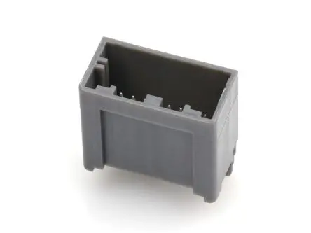 Molex 34825 Leiterplattenleiste, Oberfläche, Kfz-Stiftsockel, Durchsteckmontage, Stecker, 12-polig, Dunkelgrau /