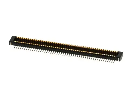 Produktfoto 1 von Molex 55909 Leiterplattenleiste Vertikal, 100-polig / 2-reihig, Raster 0.4 mm Raster Oberfläche, Platine-Platine,