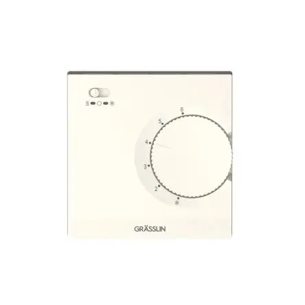 Produktfoto 1 von Grässlin thermio Thermostat 10 A / 230V ac Nein, 30 °C 230V ac