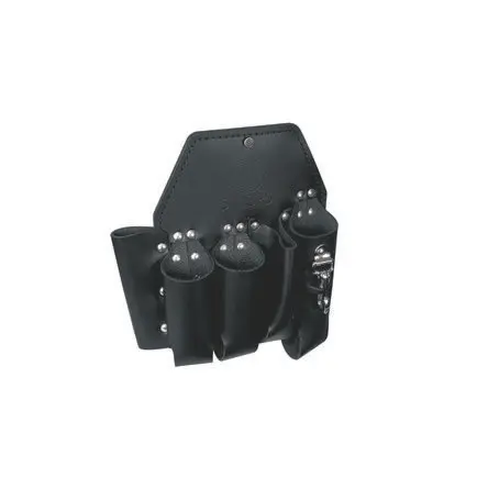 Produktfoto 1 von Klein Tools Leder Werkzeugtasche, 5 Fächer, 10 Zoll x 11 Zoll x 3Zoll