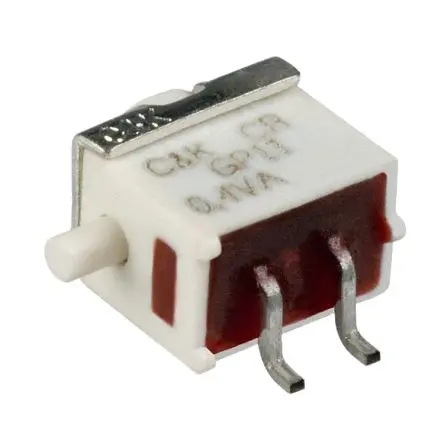 Produktfoto 1 von C & K GP0 Druckschalter-Schaltelement Rastend SMD, 1-poliger Schließer - Schließer 20 V 20 V