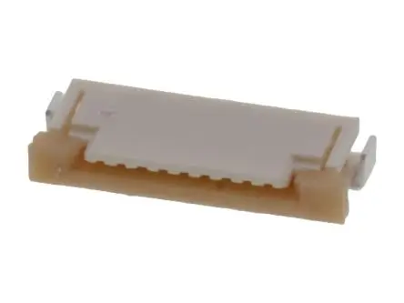 Molex 52207 LIF, Oberfläche gewinkelt FPC-Steckverbinder, 9-polig Buchse / 1-reihig, Raster 1 mm, SMD