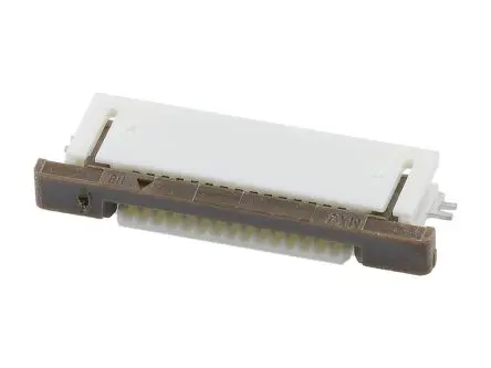 Produktfoto 1 von Molex Slider, Oberfläche gewinkelt FPC-Steckverbinder, 15-polig, Raster 0.5 mm, SMD