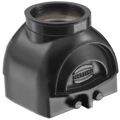 Produktfoto 1 von HARTING Han Eco Modular Haube Doppelter Hebel 2, Kabel 6B Haube für obere Kabeleinführung, IP65