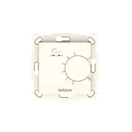 Produktfoto 1 von Grässlin thermio Thermostat 10 A / 230V ac Nein, 30 °C 230V ac