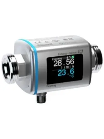 Endress+Hauser DMA15 Flüssig IO-Link-Modul 0.05l/min → 35l/min Typ Elektromagnetischer Durchflussmesser