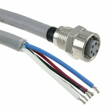 Produktfoto 1 von Molex 130039, 5-polig Kabel assembliert, Gerade Buchse, Länge 1 m