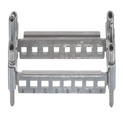 Produktfoto 1 von HARTING Han HPR Enlarged Rahmen, Buchse/Stecker, 10 mm², 4 mm², 140.4 x 43 x 44.6 mm