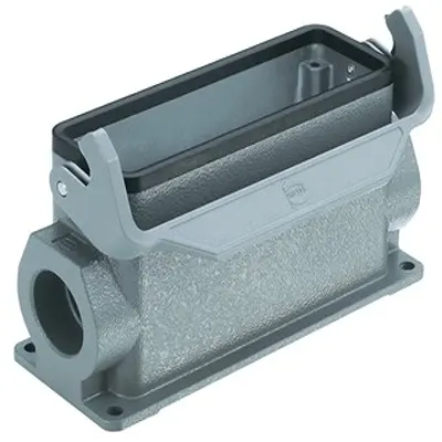 Produktfoto 1 von HARTING Han B Oberflächenmontiertes Gehäuse Einhebel 1, Oberfläche 24B Oberflächenmontiertes Gehäuse, IP65