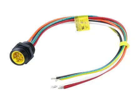 Produktfoto 1 von Molex 130013, 6-polig Kabel assembliert, Mini-Change Stecker / Anschlusslitze, Länge 0.305 m