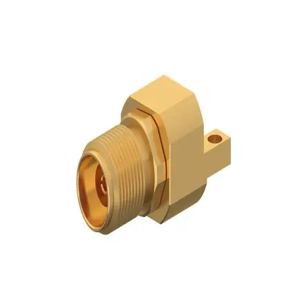 Produktfoto 1 von Huber+Suhner SK Buchse Koaxialsteckverbinder SK-Steckverbinder, Kante, für Koaxial-Kabel, 50 Ω Klinkenstecker, 3.5 mm
