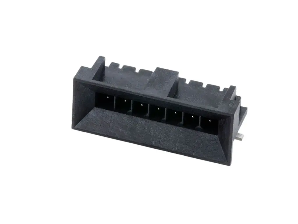 Produktfoto 1 von Molex 46622 Leiterplattenleiste gewinkelt, 7-polig / 1-reihig, Raster 3 mm SMD, Wire-to-Board-Steckverbindersystem,