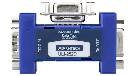 Produktfoto 1 von Advantech Seriell-Umsetzer, DB9 Weiblich, DB9-Stecker
