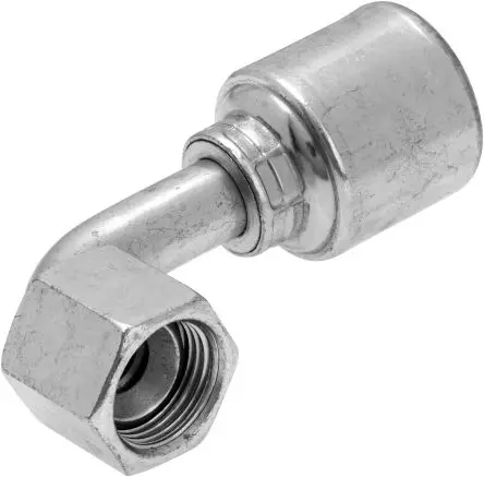 Produktfoto 1 von GatesAnschlusstück aus Trennplatte Stecker/Buchse UN/UNF, 90 °, 0.62 Zoll