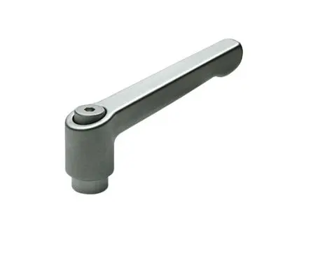 Produktfoto 1 von Ganter Edelstahl Hebelarm Edelstahl 92 mm x 17 mm, M12 Stecker