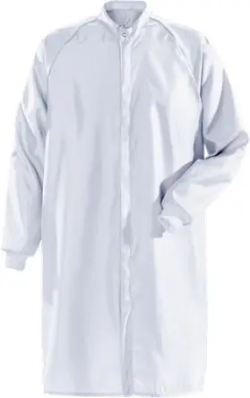 Fristads Unisex Laborkittel, Leitfähiges Gewebe Weiß, Größe M