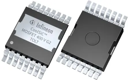 Produktfoto 1 von Infineon CoolSiC N-Kanal, Oberfläche Leistungs-MOSFET Erweiterung 400 V / 43 A 150 W, 16-Pin PG-HDSOP-16