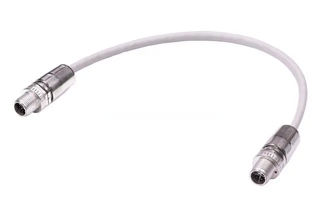 Produktfoto 1 von HARTING, 8-polig Kabel assembliert, M12 Stecker 8 / M12 Stecker, Länge 5 m