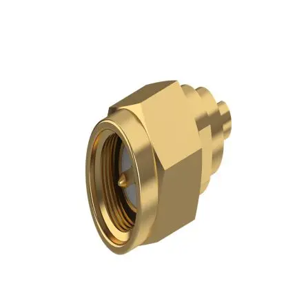 Produktfoto 1 von Huber+Suhner SMA Stecker Koaxialsteckverbinder SMA-Steckverbinder, Gerade, für Koaxial-Kabel, 50 Ω Netzstecker Typ, 3.5