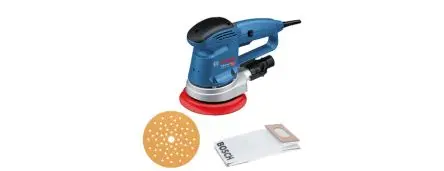 Produktfoto 1 von Bosch 0.601.372.860 PRO GEX Mit Leitung-, 150 mm Schleifplatte Wechselstrommotor, 4 mm Schwingkreis-Ø