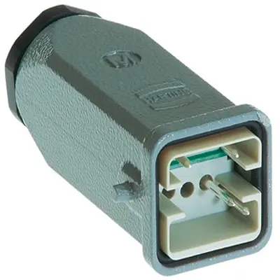Produktfoto 1 von HARTING Han Brid Buchseneinsatz Buchse, 2-polig 10 A, Kabel, Einfügen