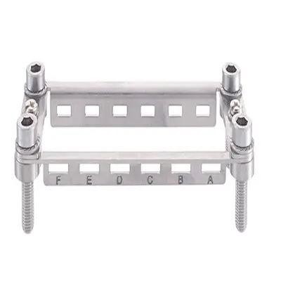 Produktfoto 1 von HARTING Han HPR Enlarged Rahmen, M6, 115 x 44 x 13.4 mm